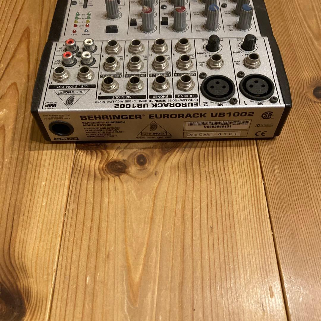 Behringer Eurorack UB1002 マイクミキサー