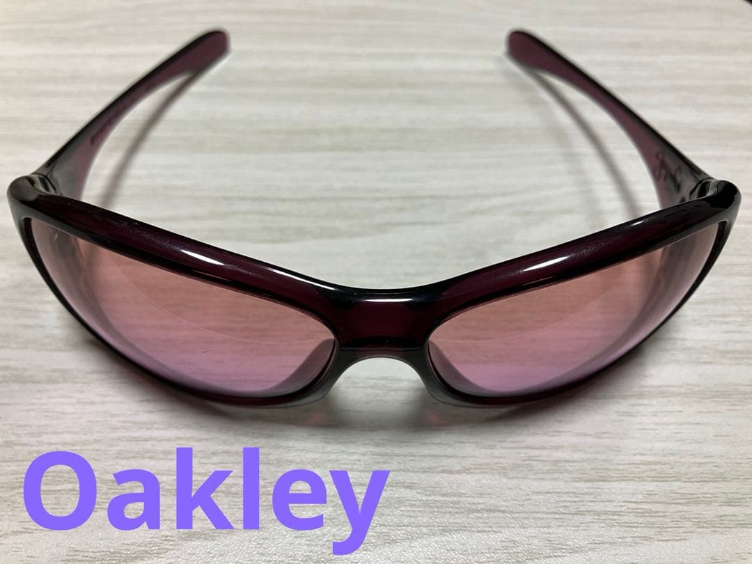 Oakley Gascan サングラス パープル　ケース付き