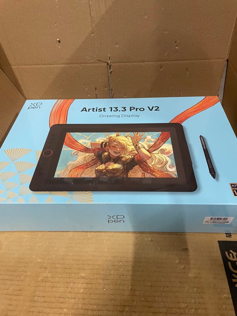 XPPen 液タブ 13.3インチ 液晶ペンタブレット 13.3 Pro V2