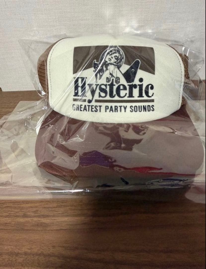 HYSTERIC GLAMOUR トラッカー キャップ ブラウン