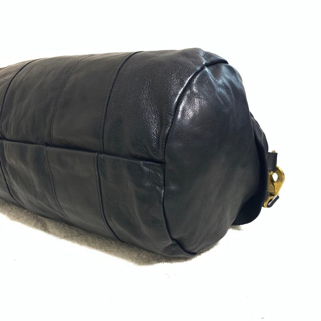 極美品 JAS M.B. x LIFTコラボ 2way　ボストンバッグ 別注 黒