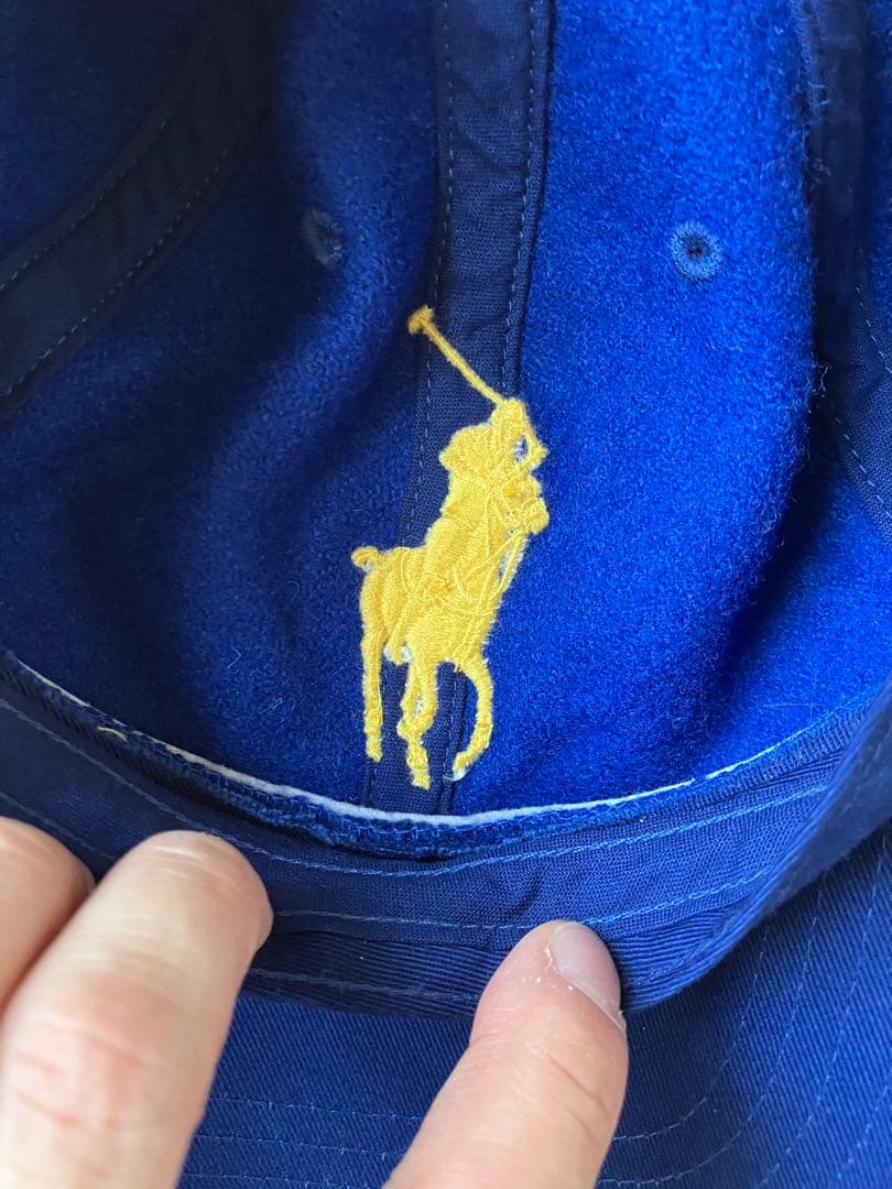 Polo by Ralph Lauren ラルフローレン ウールキャップ 青
