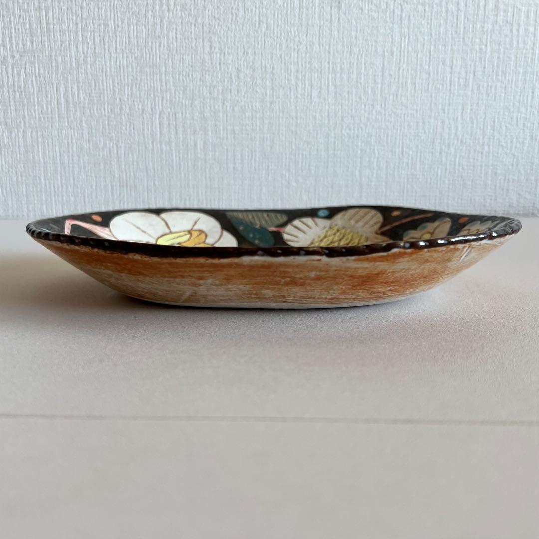鹿児島睦 ハンドメイド 未使用 希少 花柄 プレート