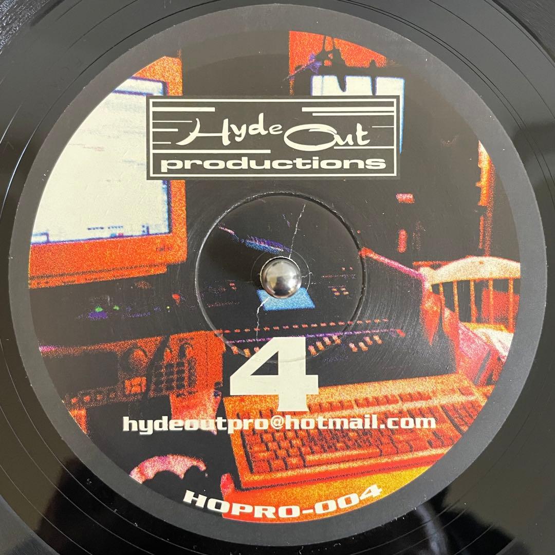 Hyde Out Productions レコード 4枚セット