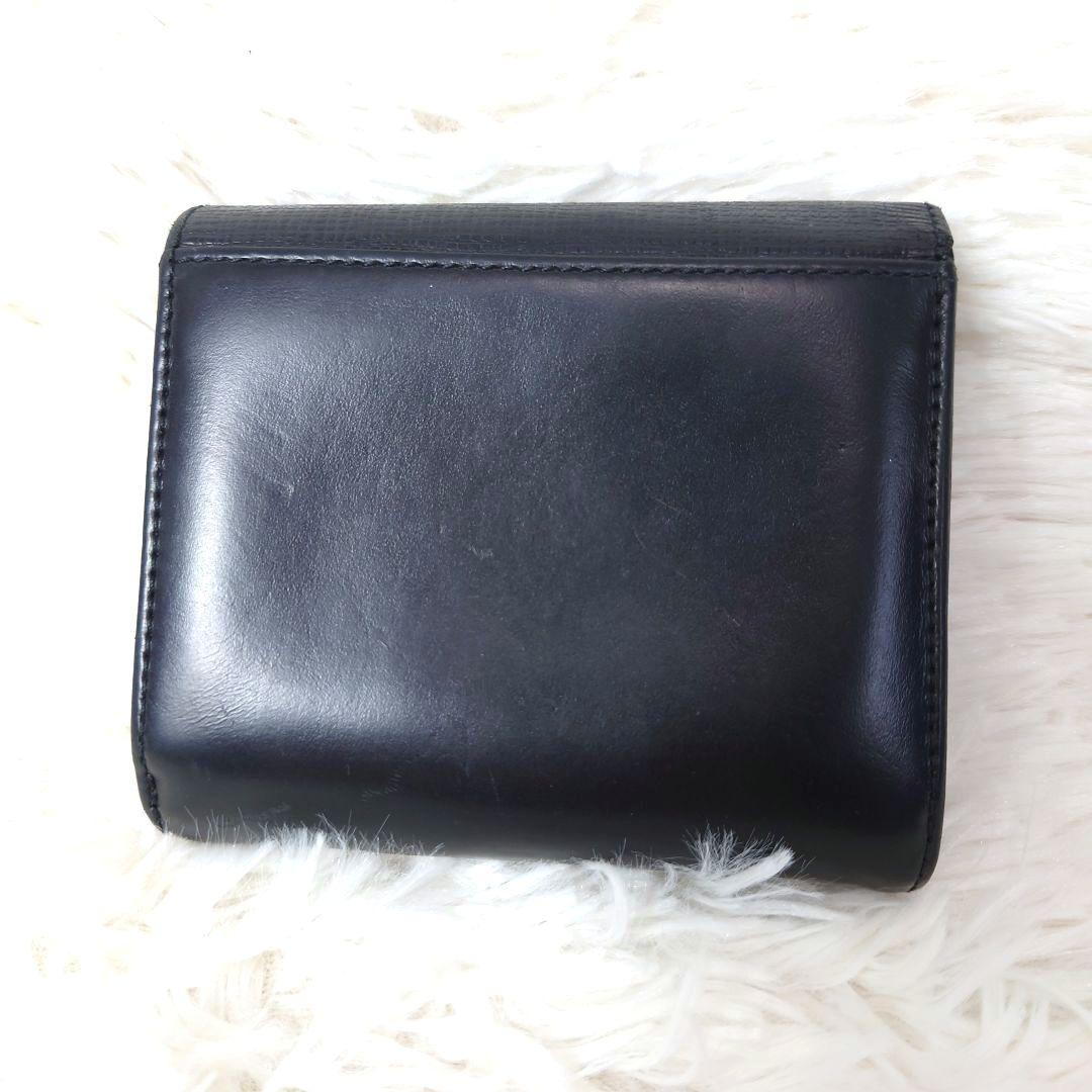 【美品】agnes b. 　アニエスベー　レザー　二つ折り財布