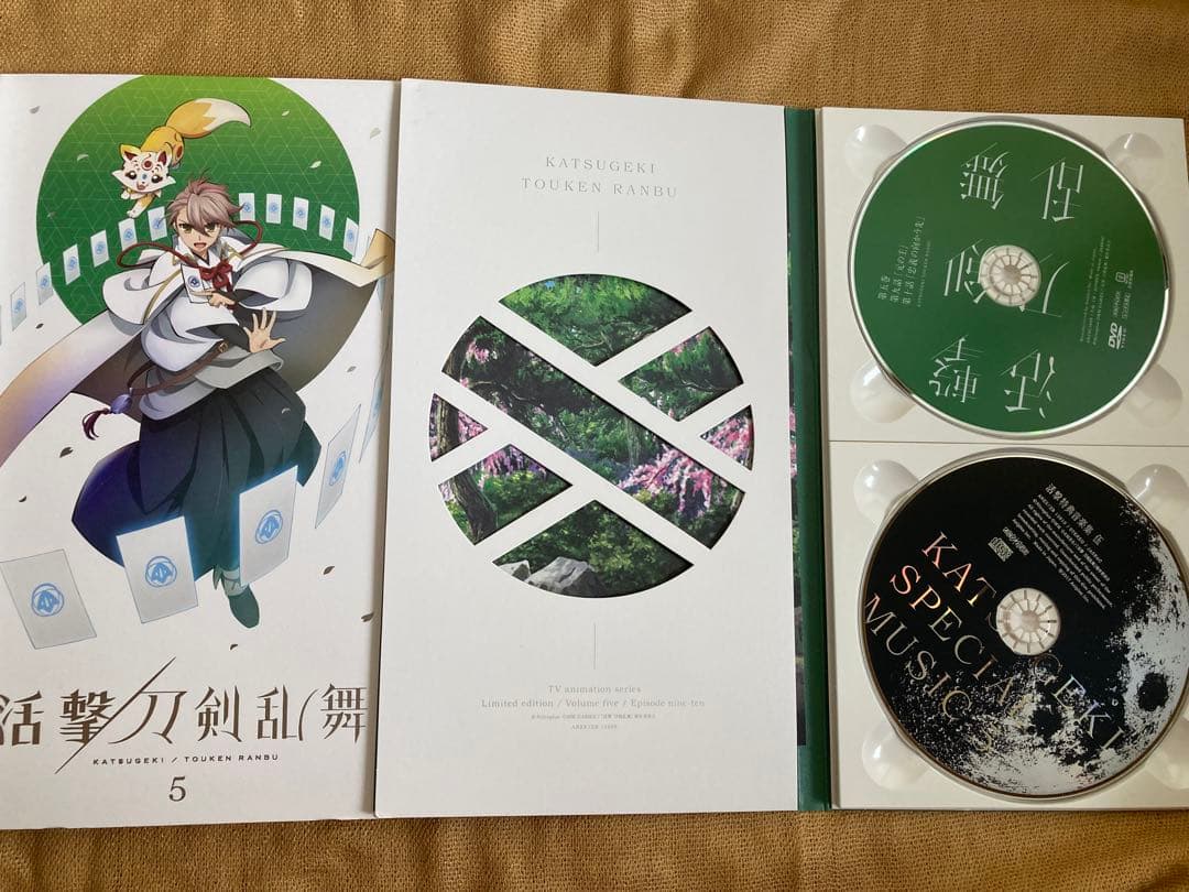 イ*リ様 活劇 刀剣乱舞 完全生産限定盤 DVD 全6巻