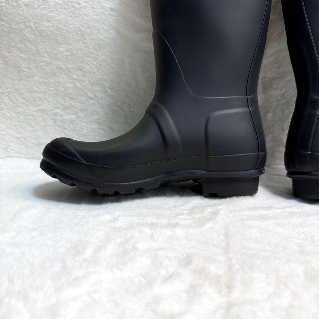 【正規品】美品✨ハンター　レインブーツ　長靴　スノーブーツ　ブラック　37