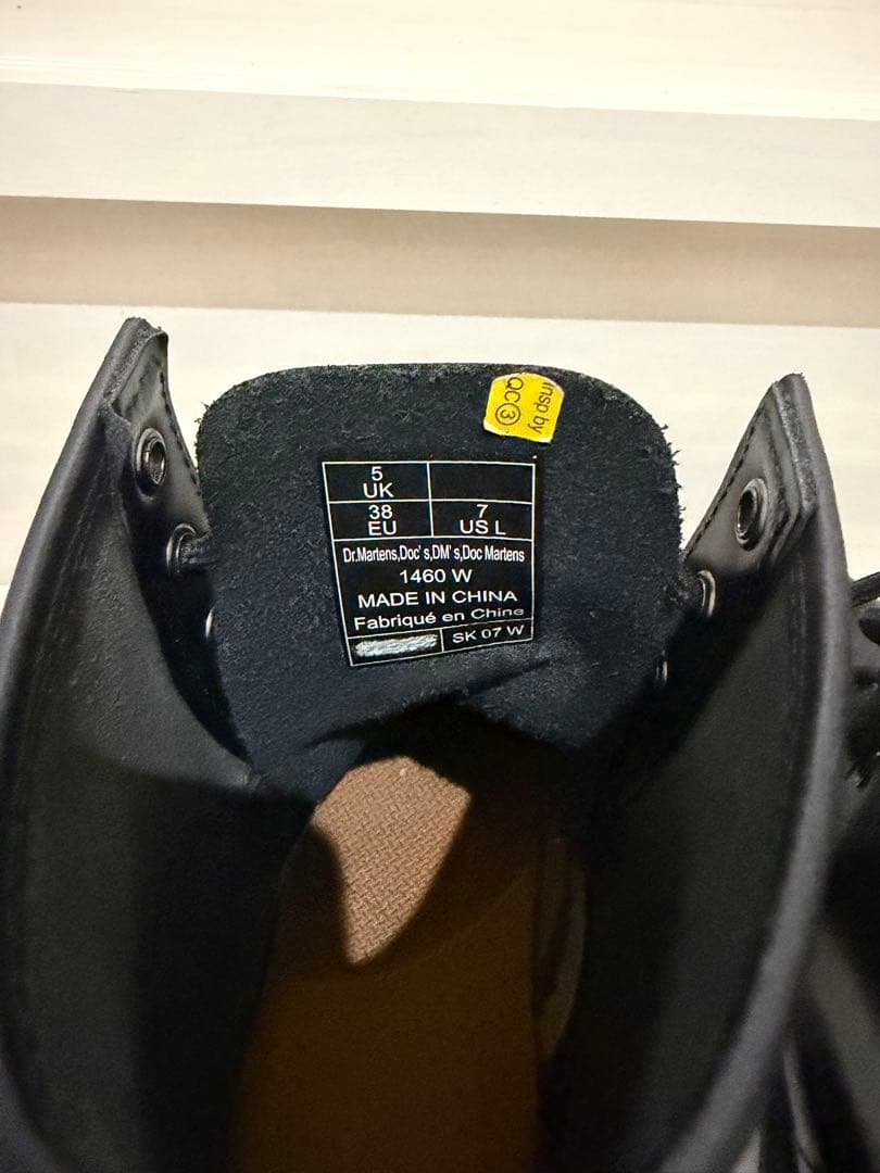 Dr.Martens イエローステッチブーツ