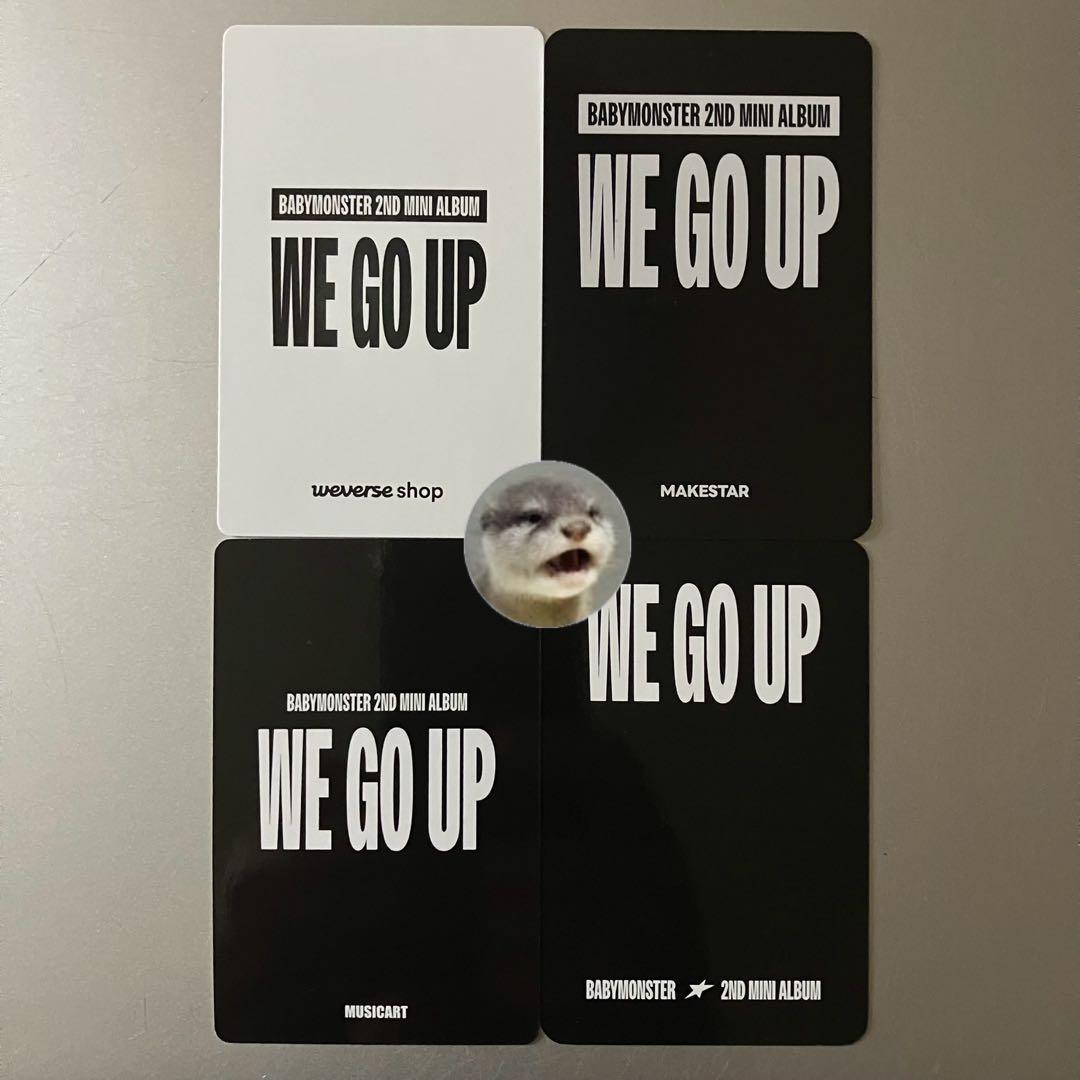 BABYMONSTER WE GO UP TIME ATTACK 特典　アヒョン