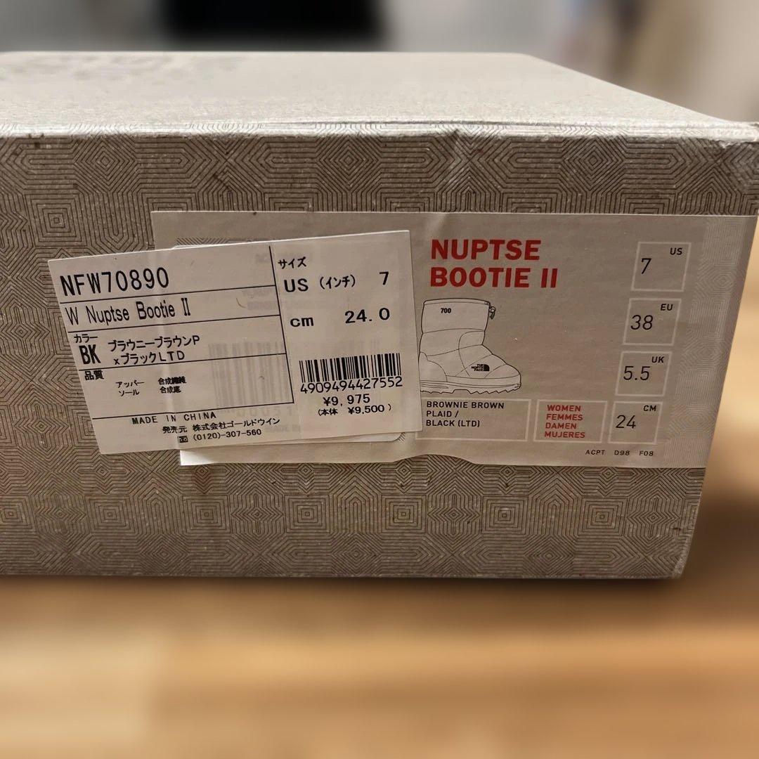 THE NORTH FACE 700 ブラックブーツ