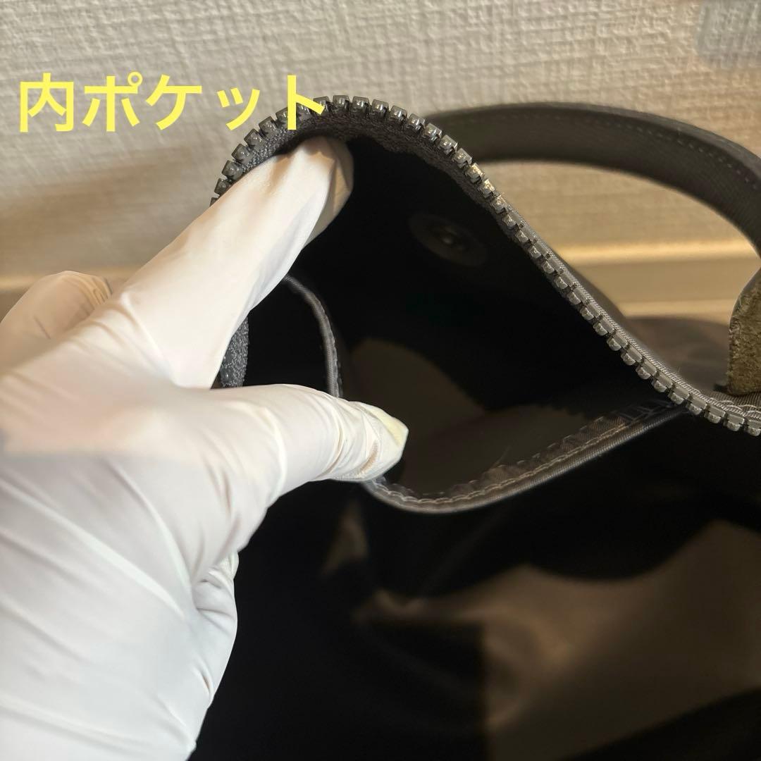 ⭐︎はっち　正規品！ロンシャン　ボストンバッグ　濃いグレー色