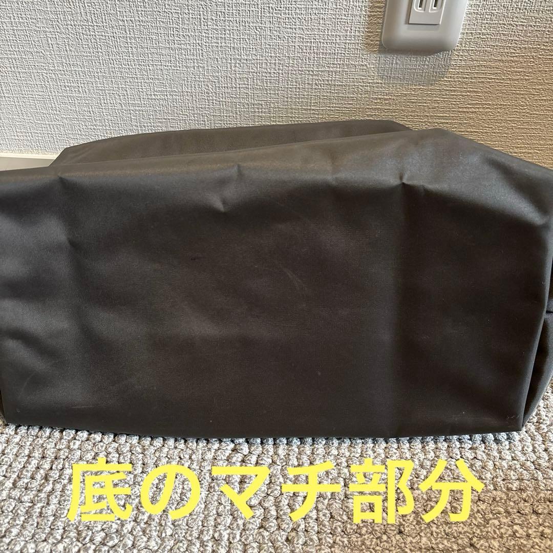 ⭐︎はっち　正規品！ロンシャン　ボストンバッグ　濃いグレー色