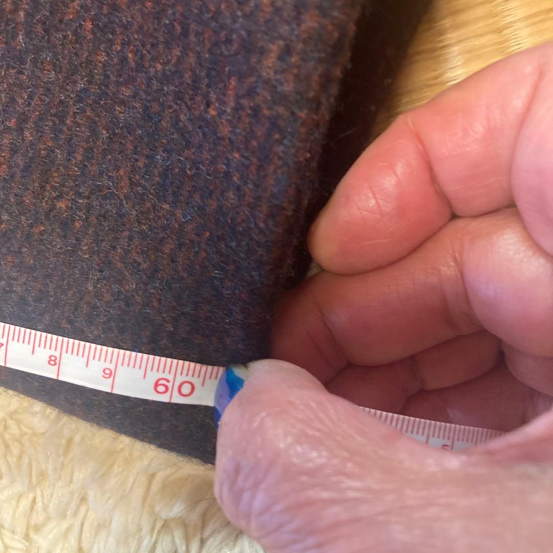 美品　ロングコートセリーヌ　カシミヤ入り