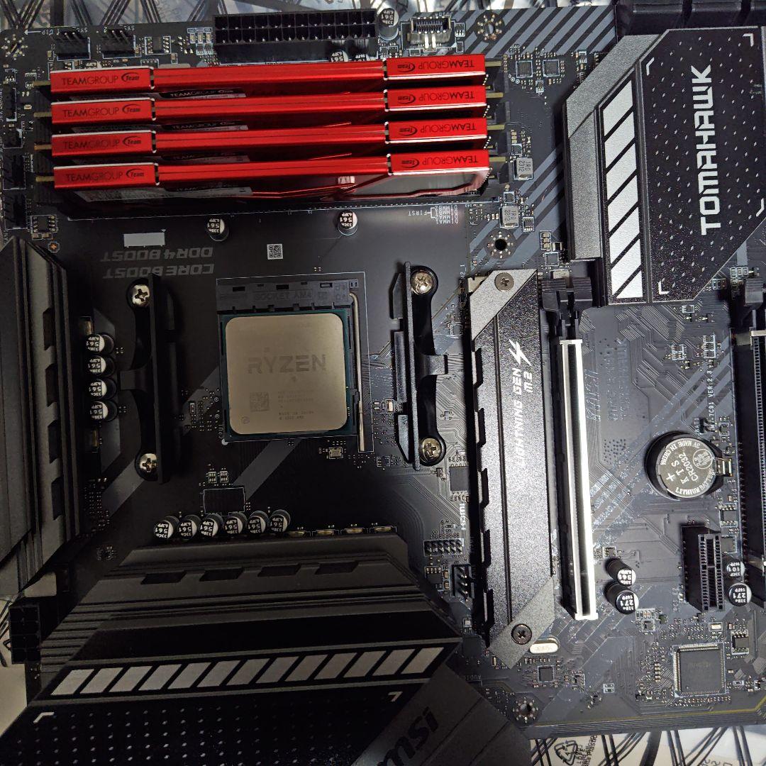 Ryzen 7 5700X CPU マザーボード メモリ16g×4枚 セット品