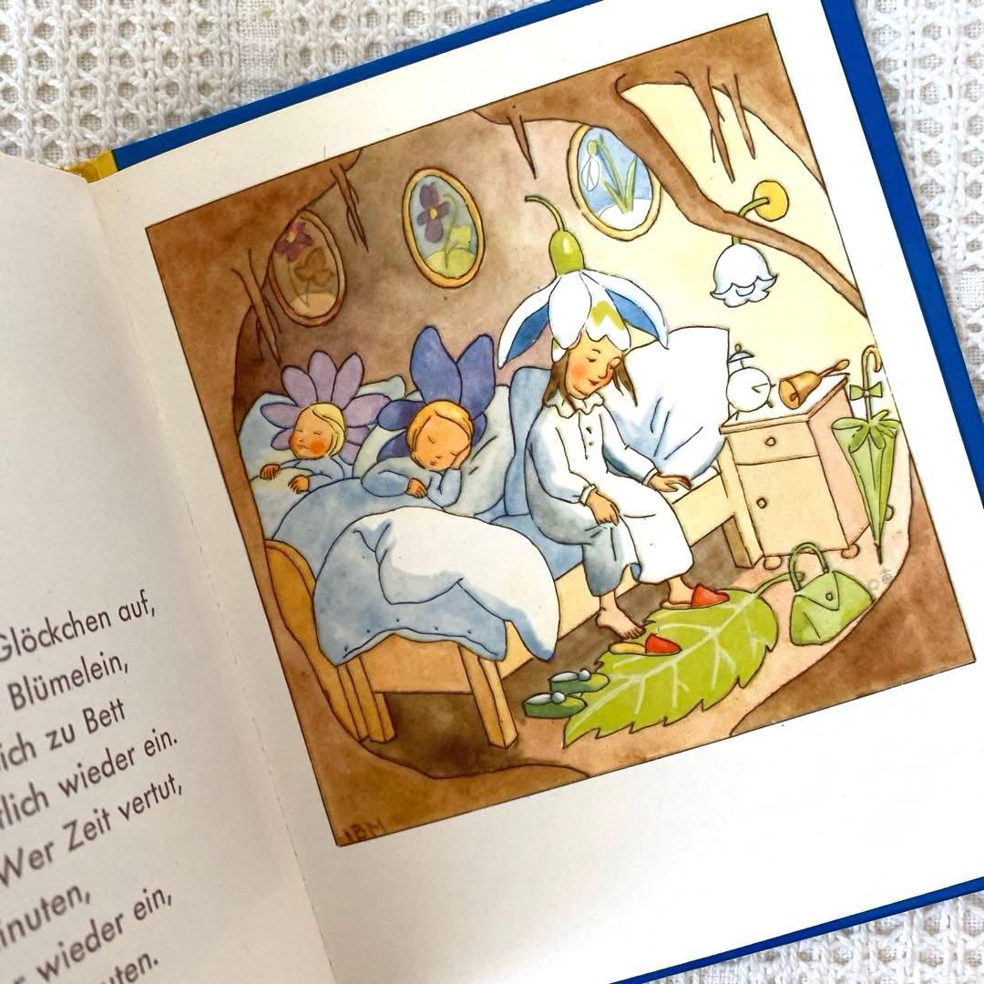【レア】イーダボハッタ　ドイツの小さなあ絵本　冬の花　洋書　古書
