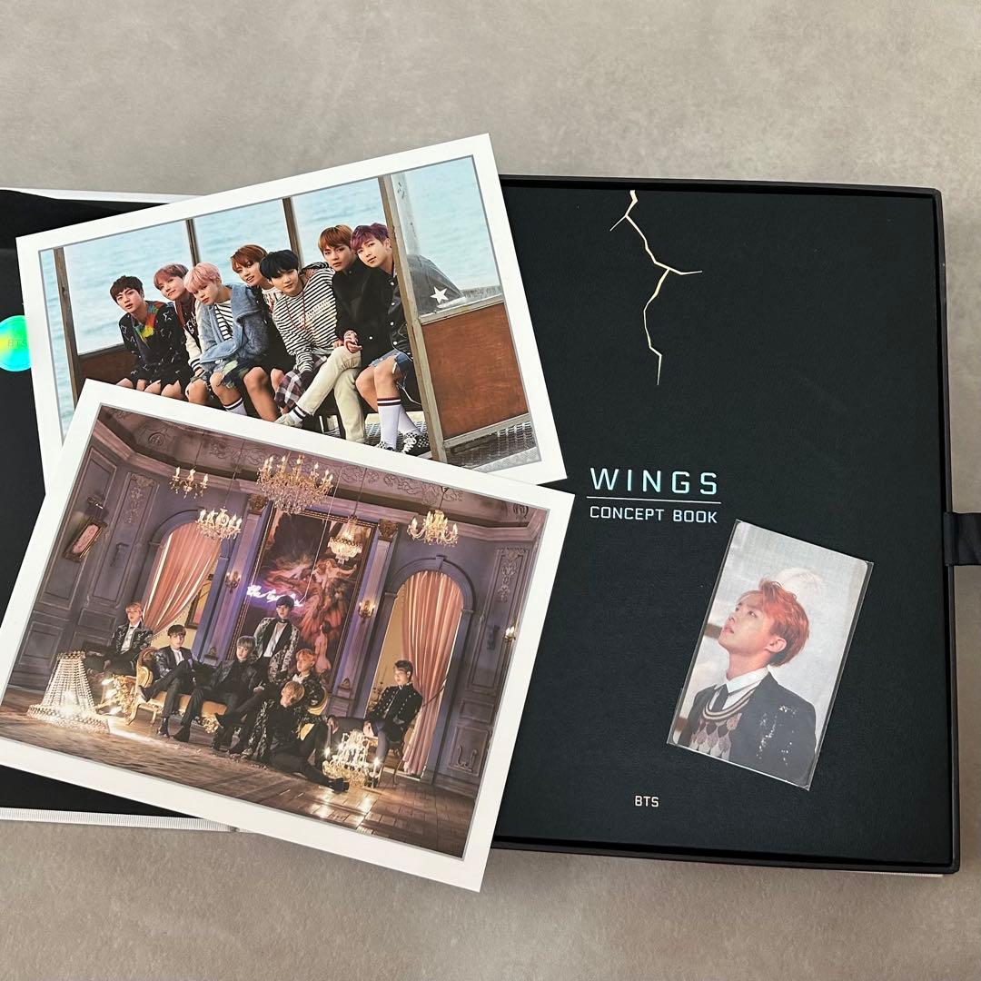 K-POP・アジア BTS WINGS CONCEPT BOOK