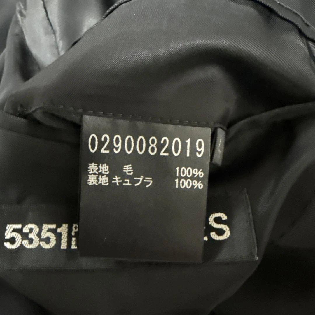 5351 POUR LES HOMMES ブラックスーツ