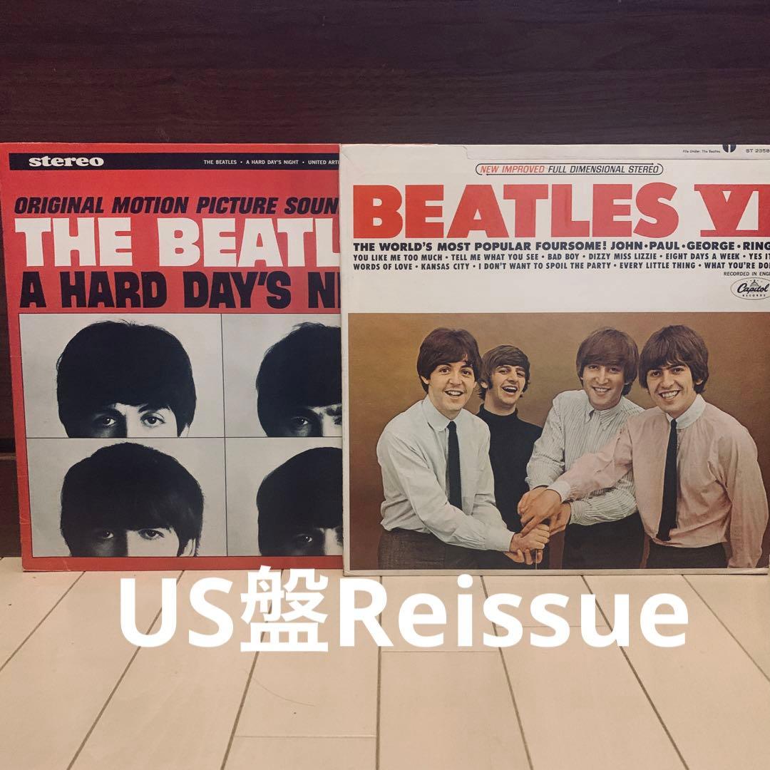 US盤Reissue BEATLES『A HARD DAYS NIGHT&Ⅵ』