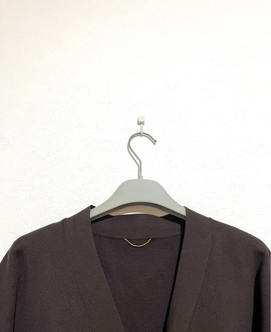 試着のみ　Knit Vneck Cardigan 2023SS アパルトモン