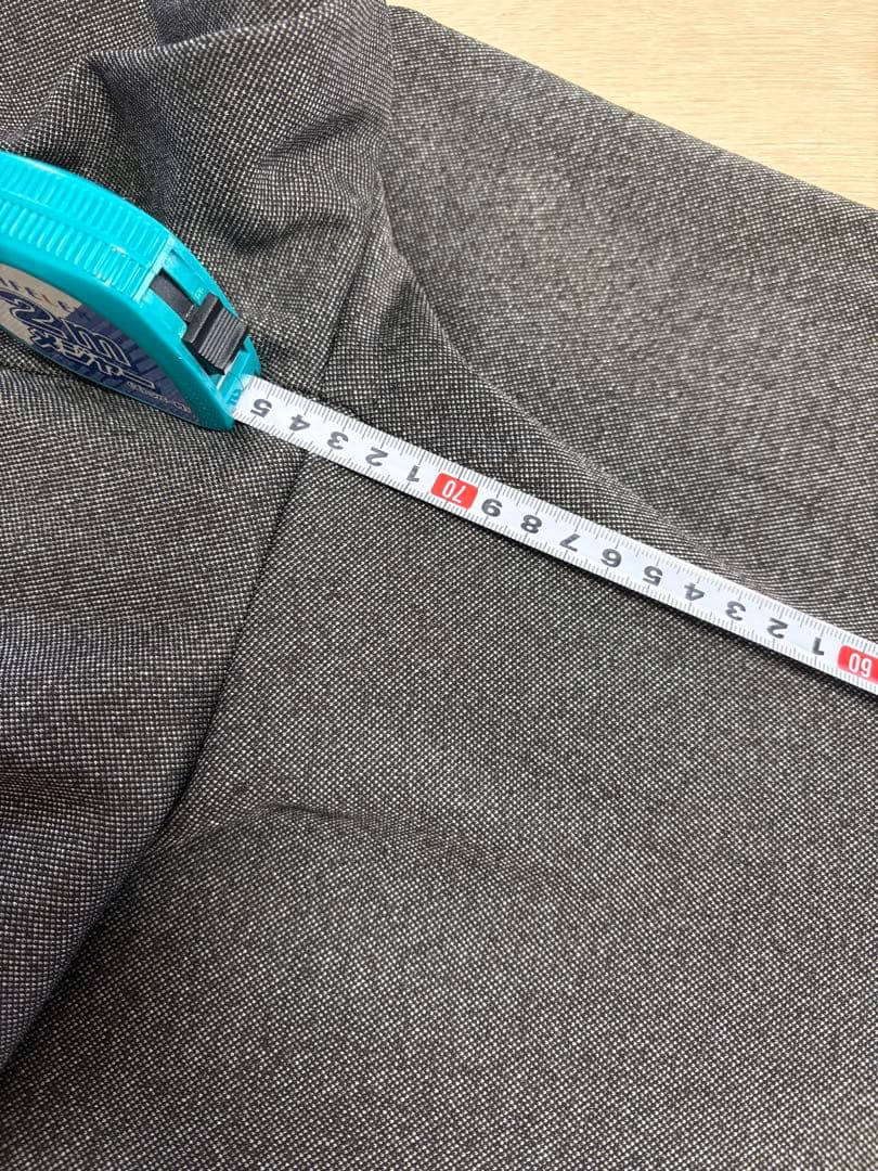 青山　ゼロプレッシャースーツ　セットアップ　ブラウン　グレー　L 洗えるスーツ