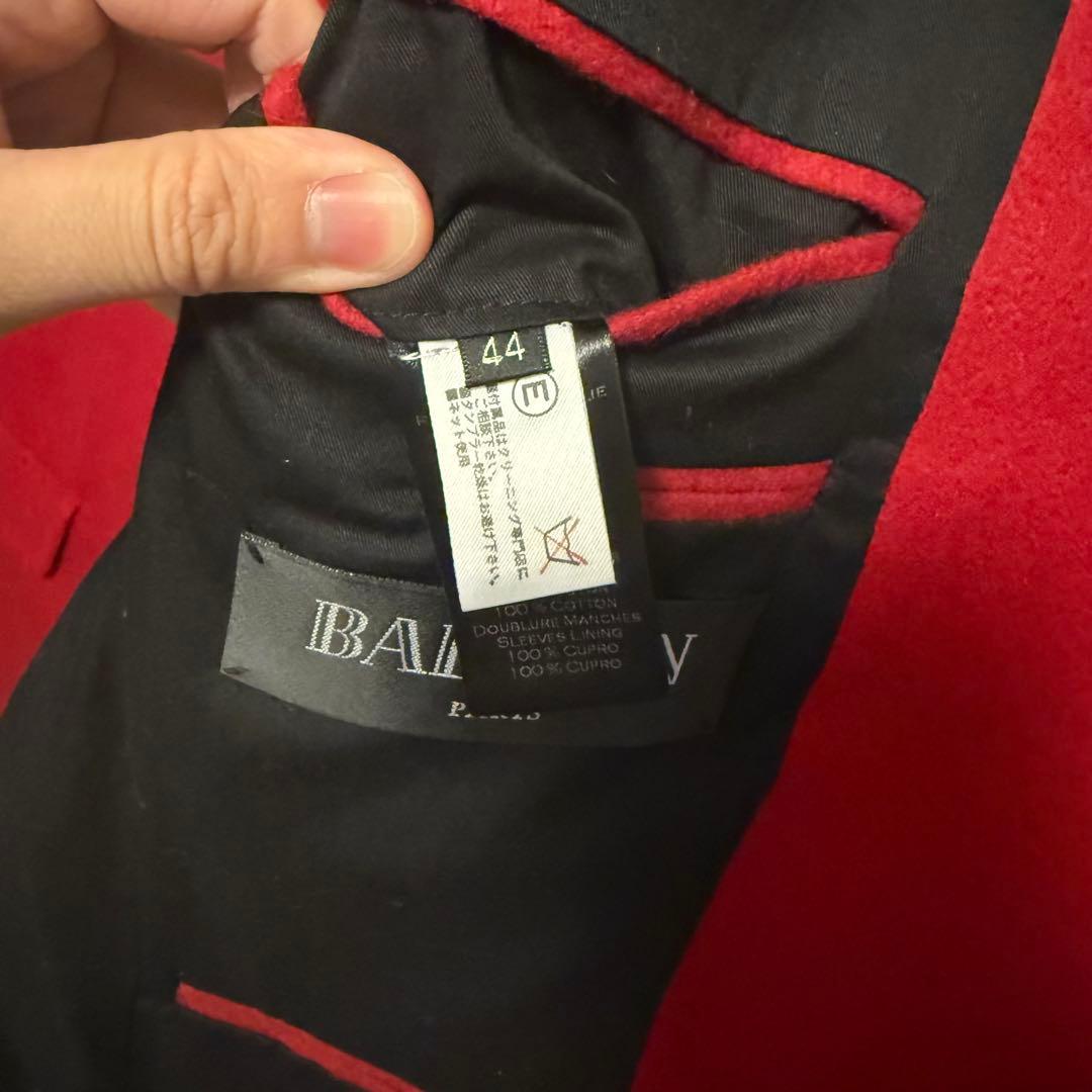 BALMAIN バルマン レッド テーラード ジャケット 44