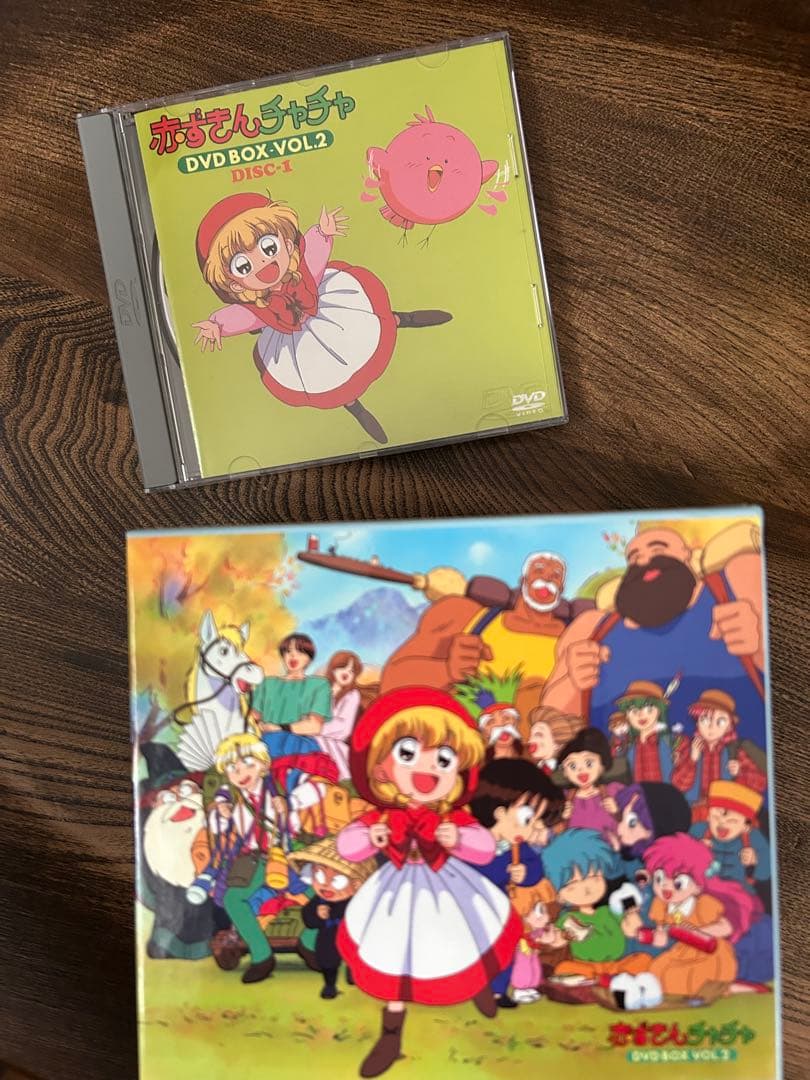 赤ずきんチャチャ DVD BOX VOL.1.2.3 アニメ vol.3は新品