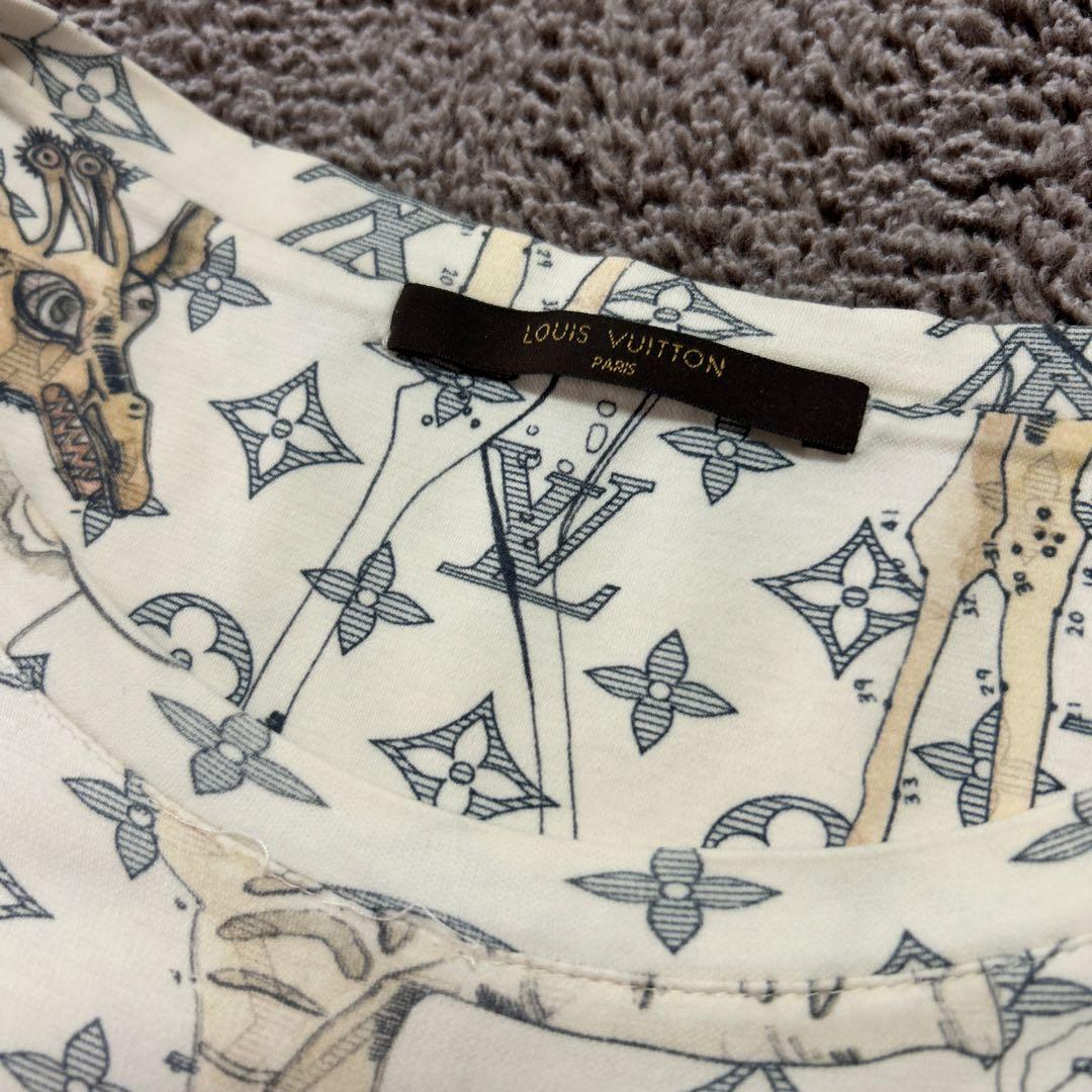 Louis Vuitton モノグラム半袖tシャツ⬛︎ヴィトン チャップマン