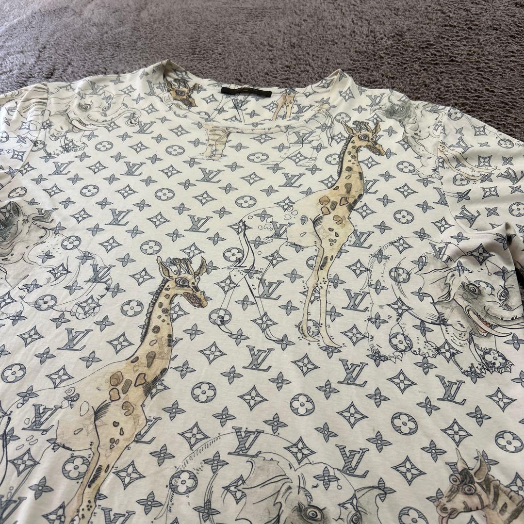 Louis Vuitton モノグラム半袖tシャツ⬛︎ヴィトン チャップマン
