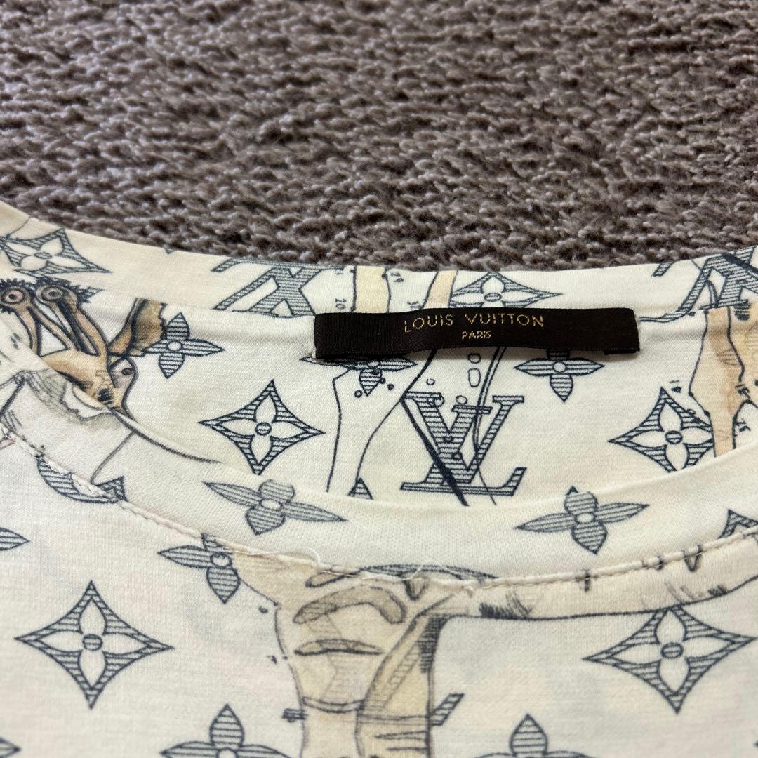 Louis Vuitton モノグラム半袖tシャツ⬛︎ヴィトン チャップマン