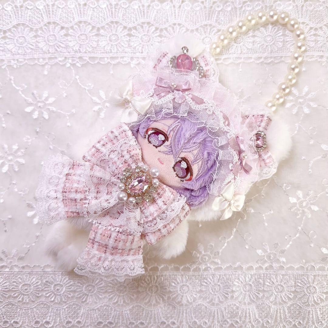 【R】ツイードシリーズ　いつぬい　ちびぐるみ　ぬい服　2点