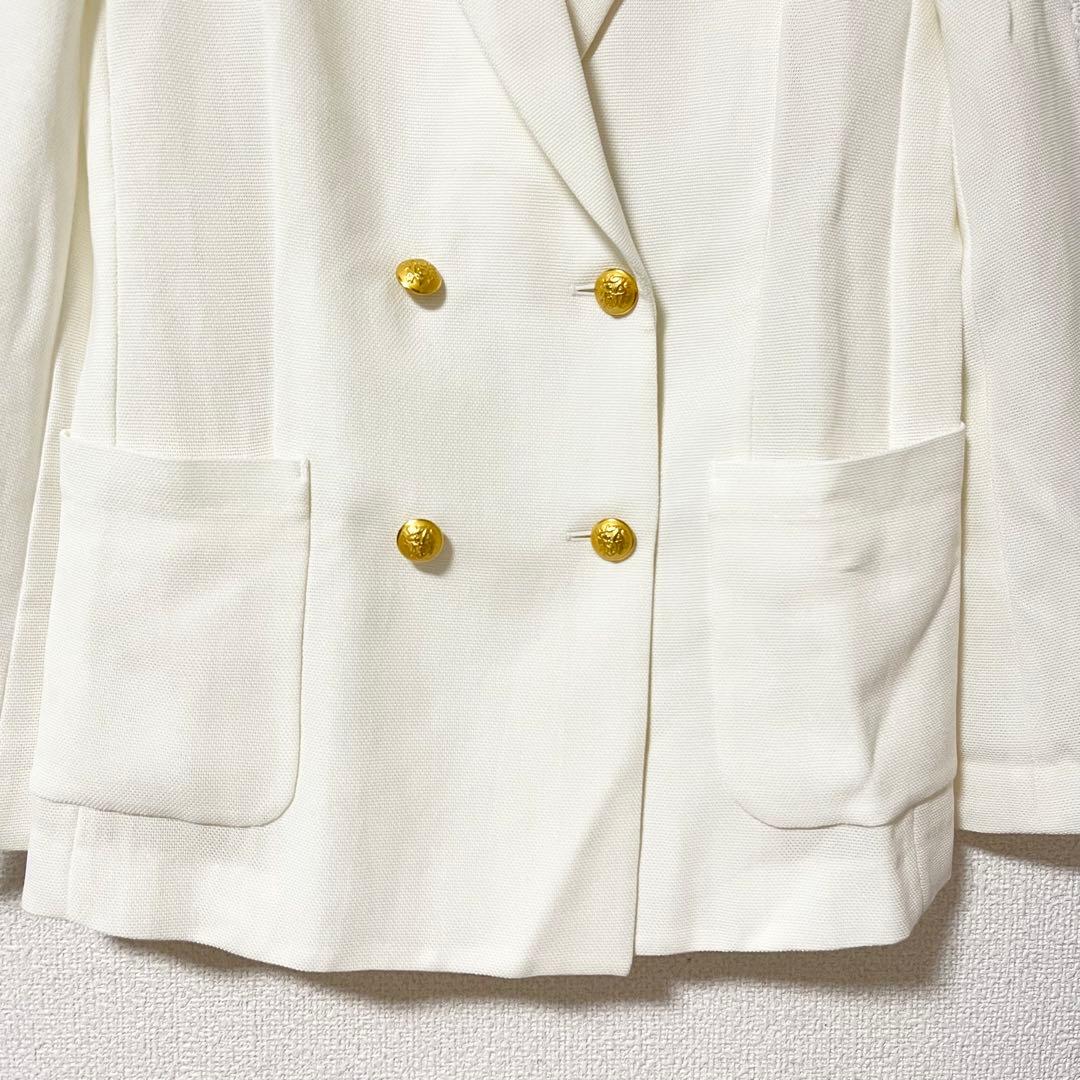 美品✨アルアバイル カラミダブルジャケット　テーラード　金ボタン