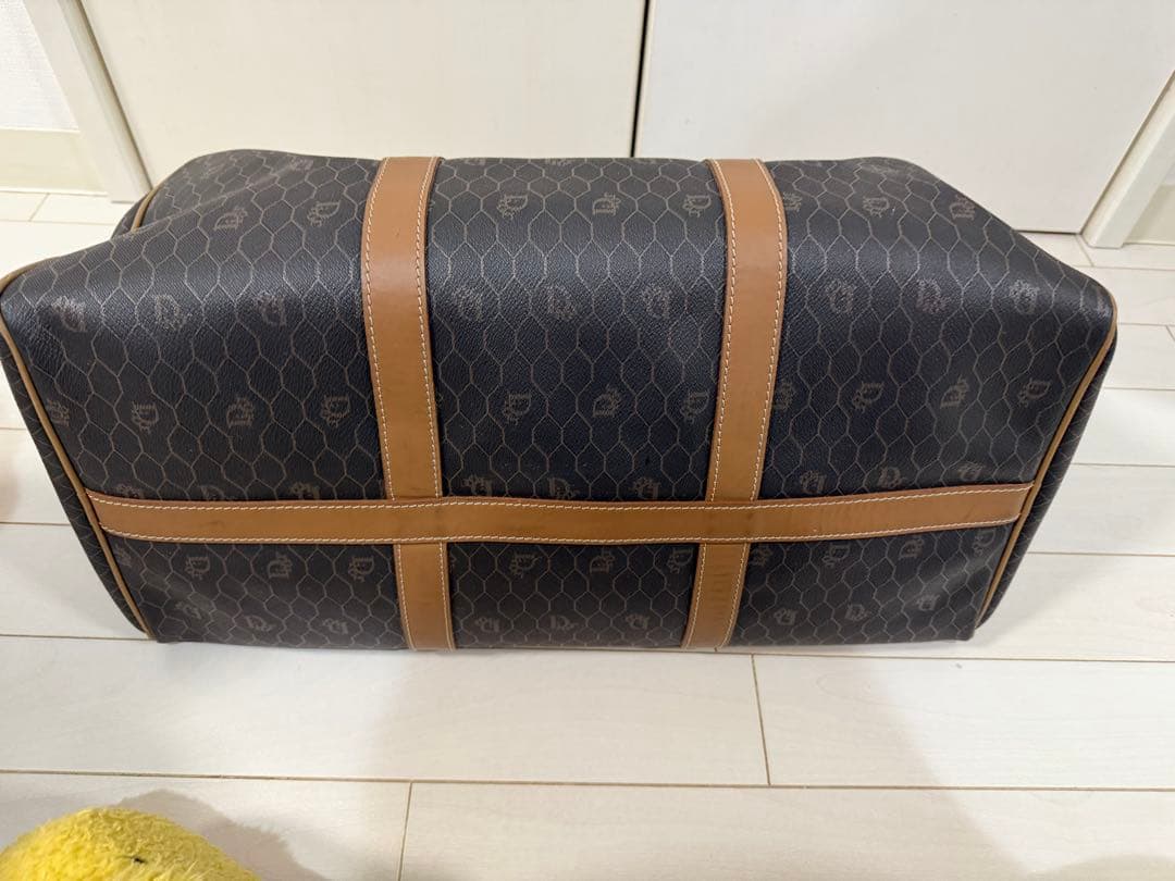 Dior ボストンバッグ ヌメ革