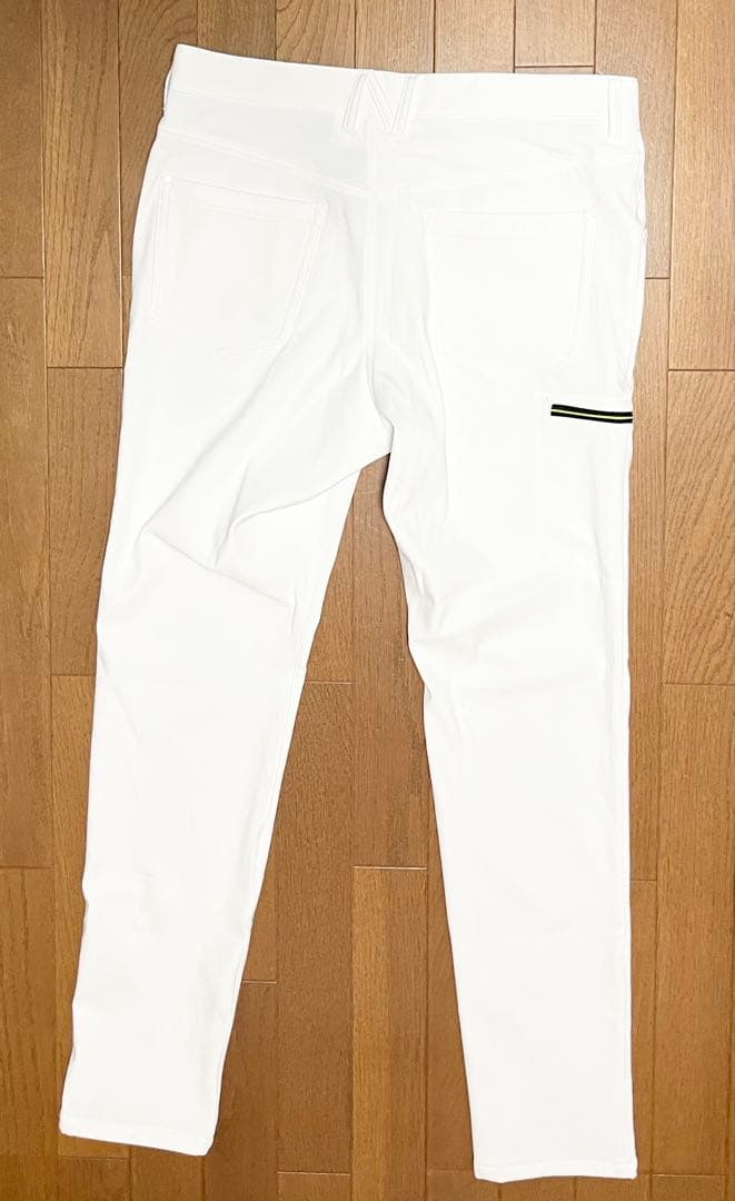 新品 ニューバランス ロングパンツ 4WAYストレッチ 撥水性 スリム ホワイト