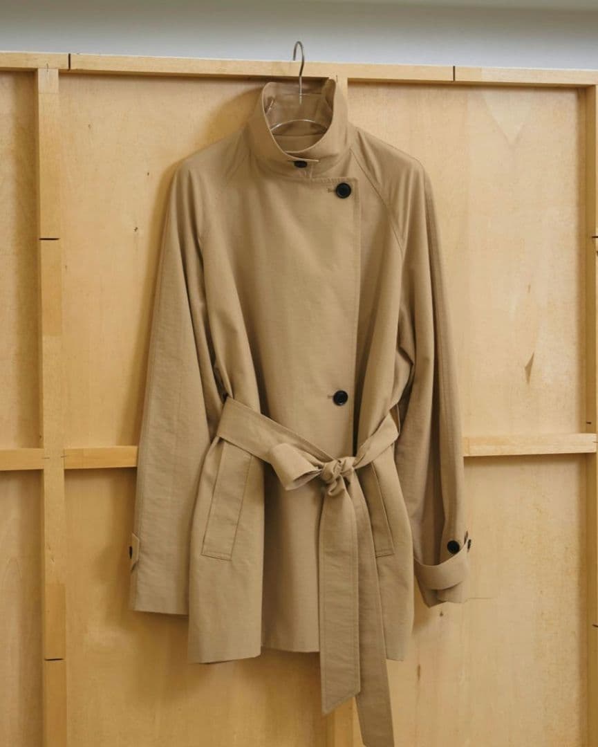 TODAYFUL Spring Short Trench ベージュ　36