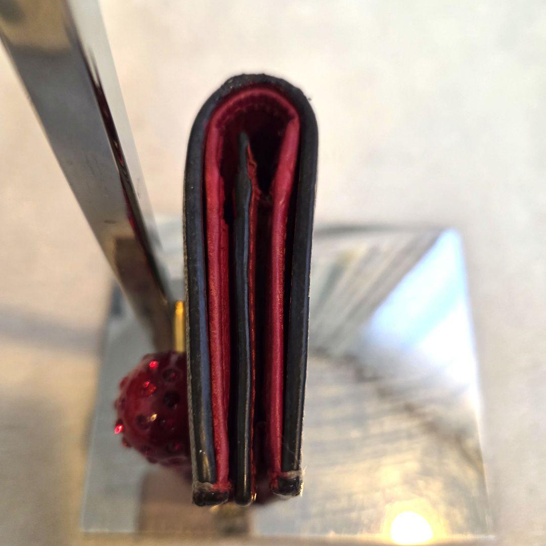 美品 希少 GUCCI　さくらんぼ　GGスプリーム　レザー　チェリー