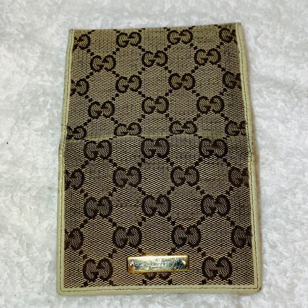 ⭐️美品グッチ GUCCI GGキャンバス カードケース 名刺入れ ベージュ