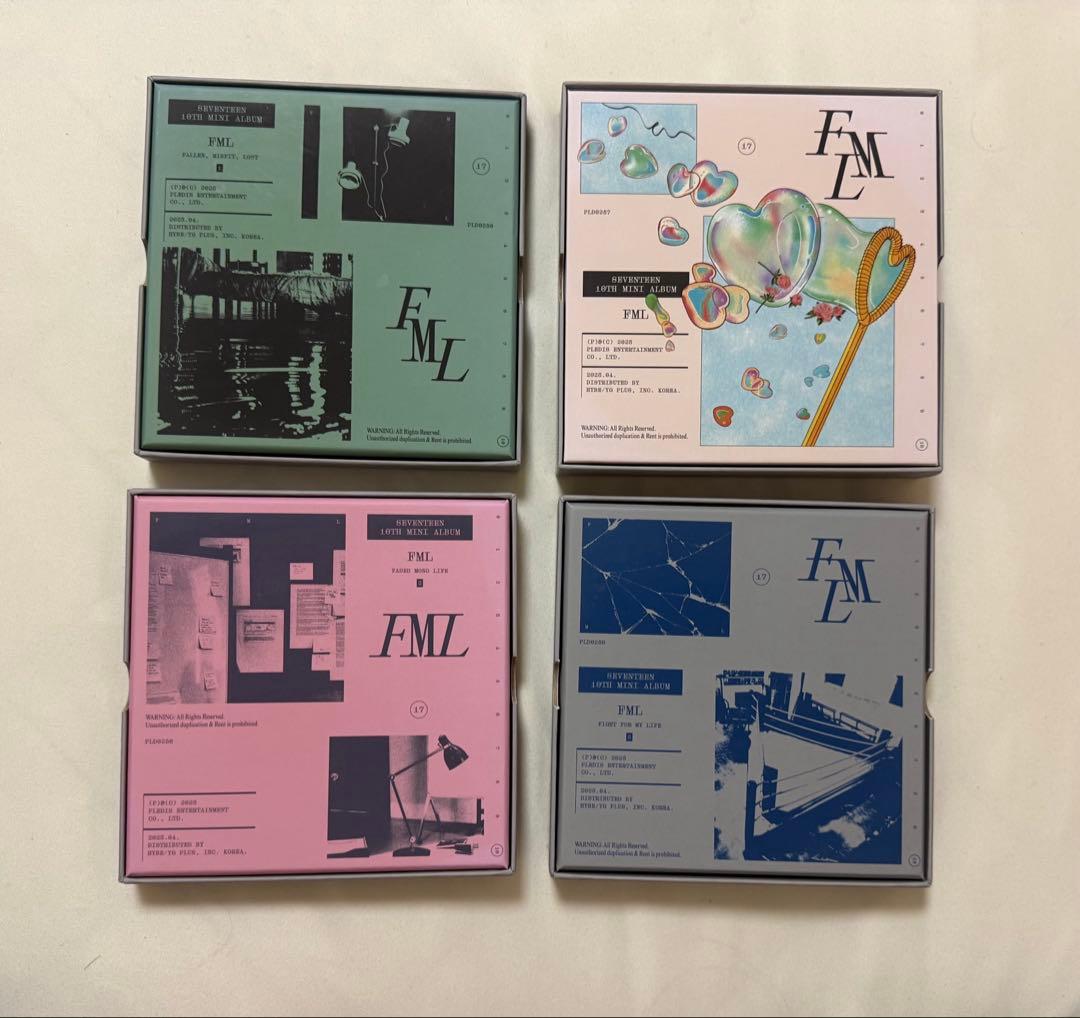 セブチ FML 10th Mini Album (1.2.3.Carat盤）