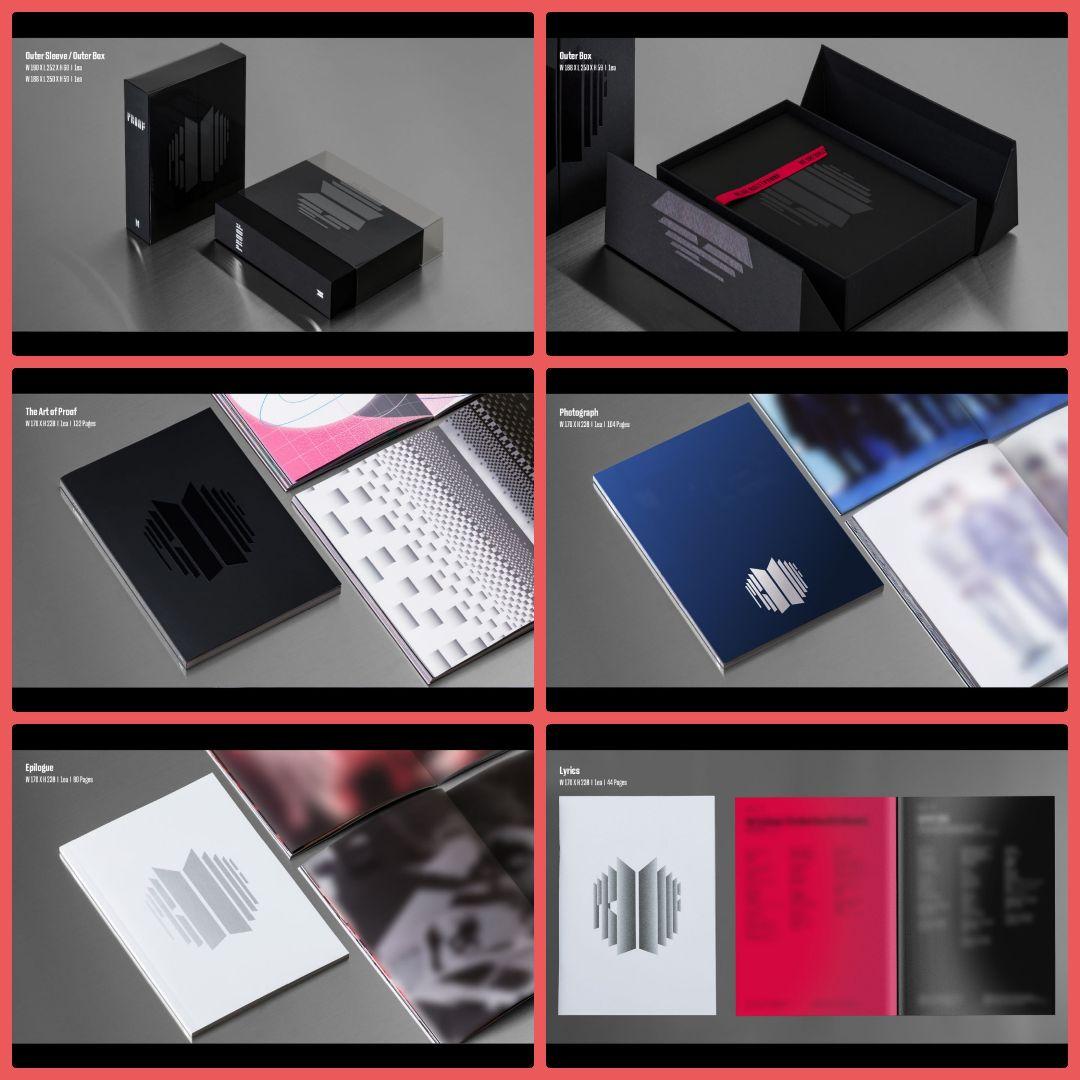 【公式】BTS Proof 2形態セット ランダムなし 初回ポスターつき