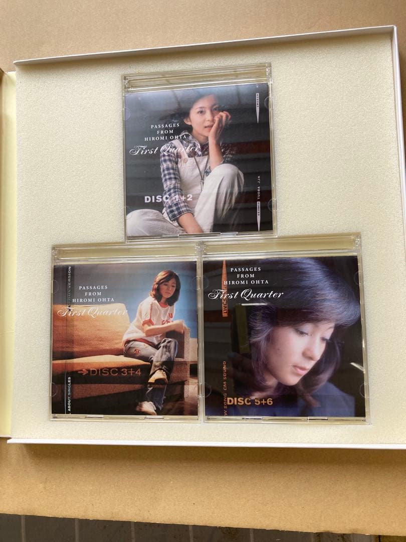 太田裕美 First Quarter CD6枚組BOXセット　太田裕美の軌跡