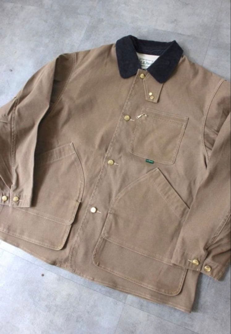 室内試着のみ　L.L.BEAN フィールドコート　フェードタン　L