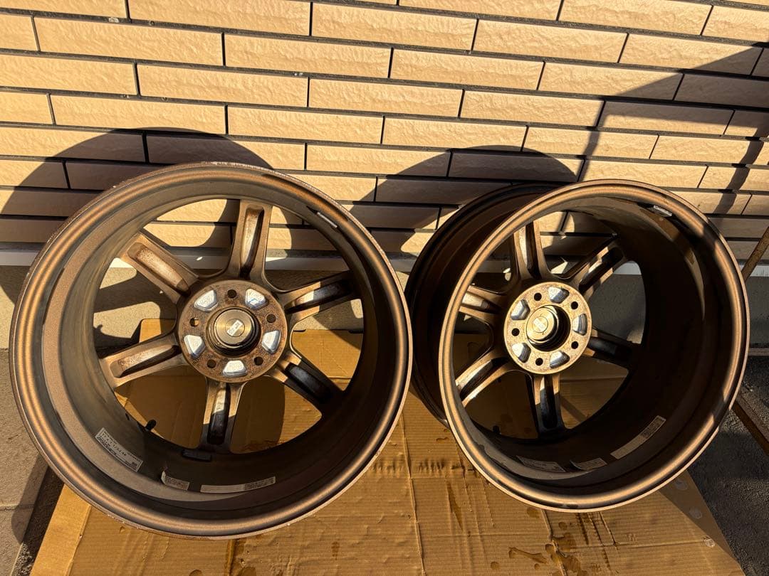 TE37 SAGA 17インチ7.5J +48 5H 114.3 4本セット
