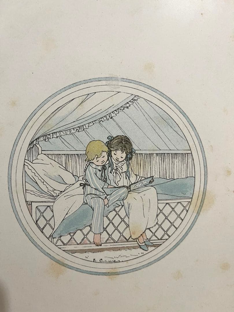 専用　No.308 希少 アンティーク 古書 洋書 オランダ 絵本 童謡 児童書