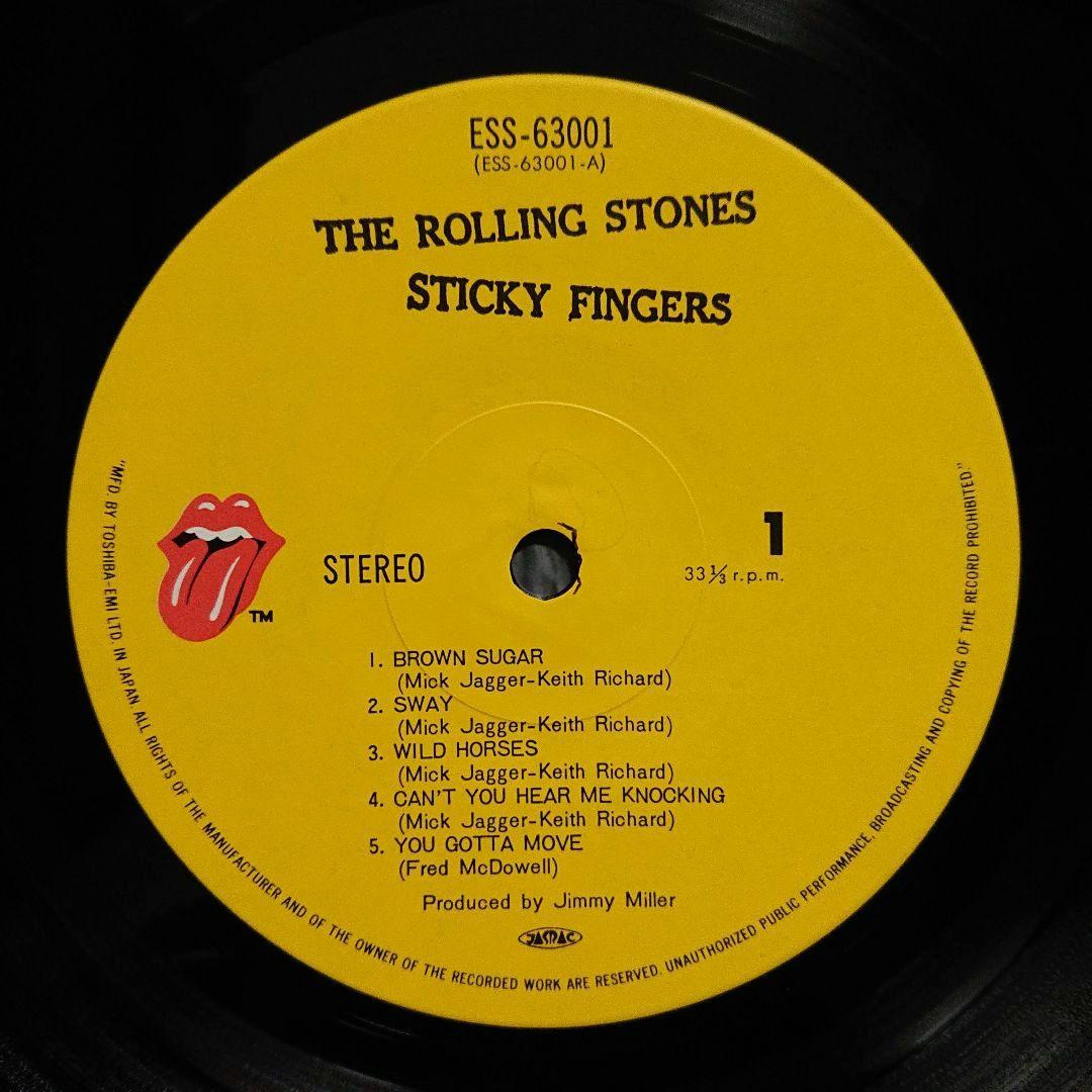 The Rolling Stones – Sticky Fingers・LP