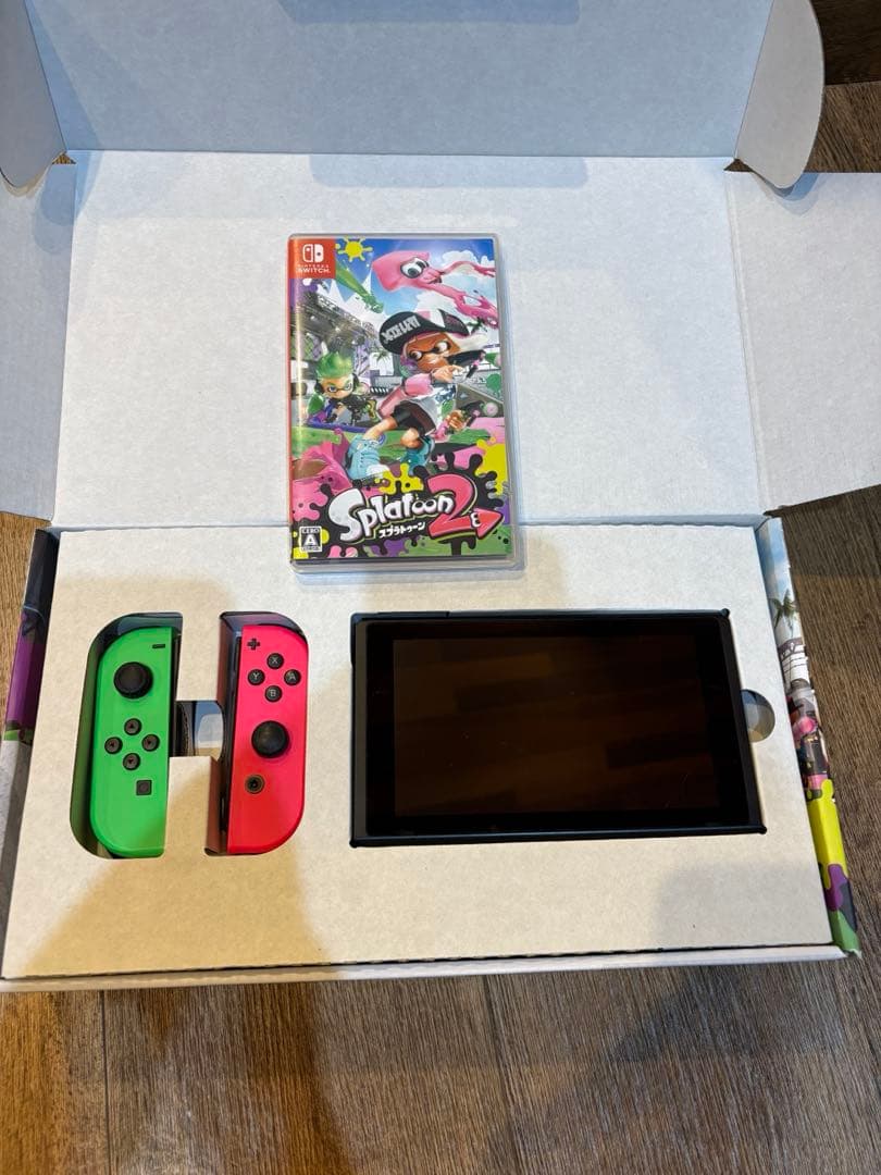 Switch スプラトゥーン2 エディション　本体　プロコン・ソフト付き