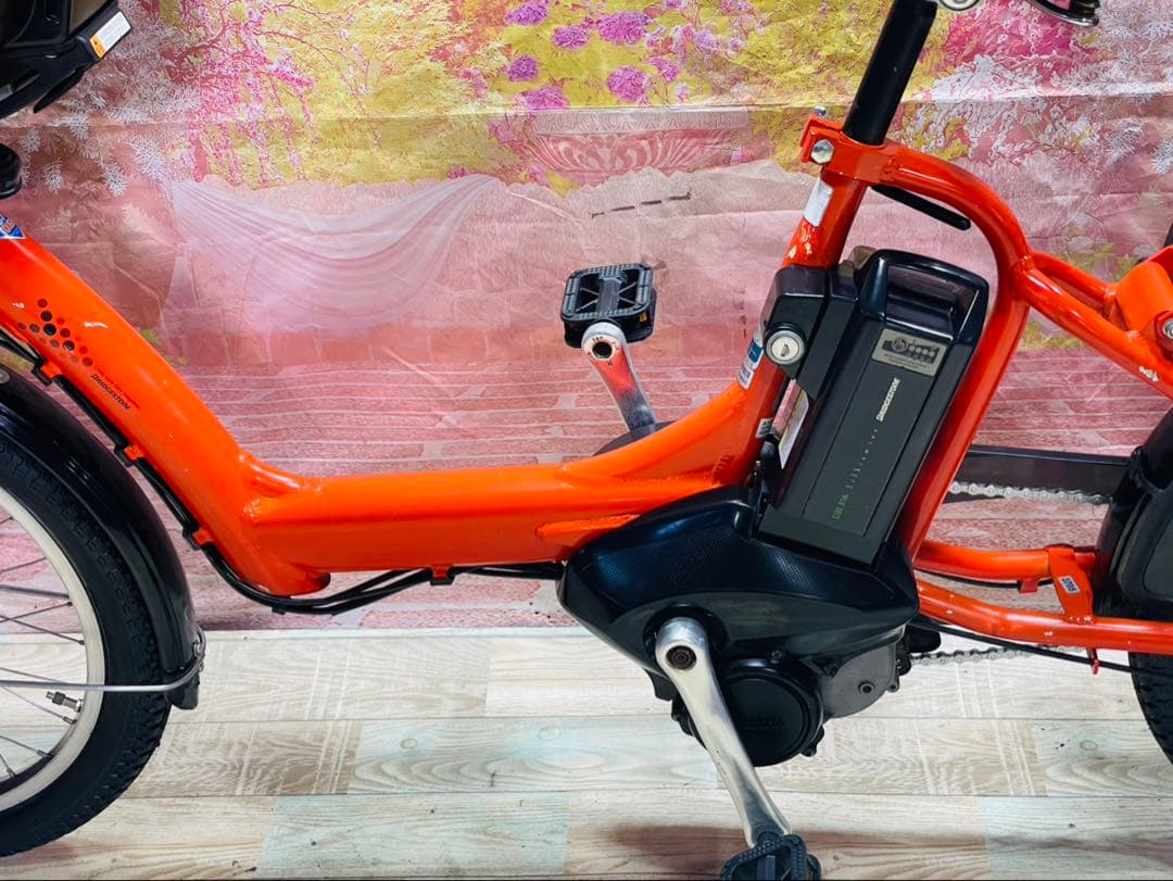 ZK3705 電動自転車 ブリヂストン アンジェリーノ 子供乗せ 20インチ