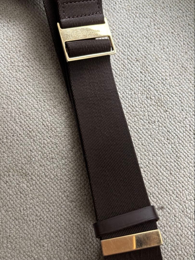 【美品】LOUIS VUITTON ダミエ ジェロニモス ボディバッグ 正規品