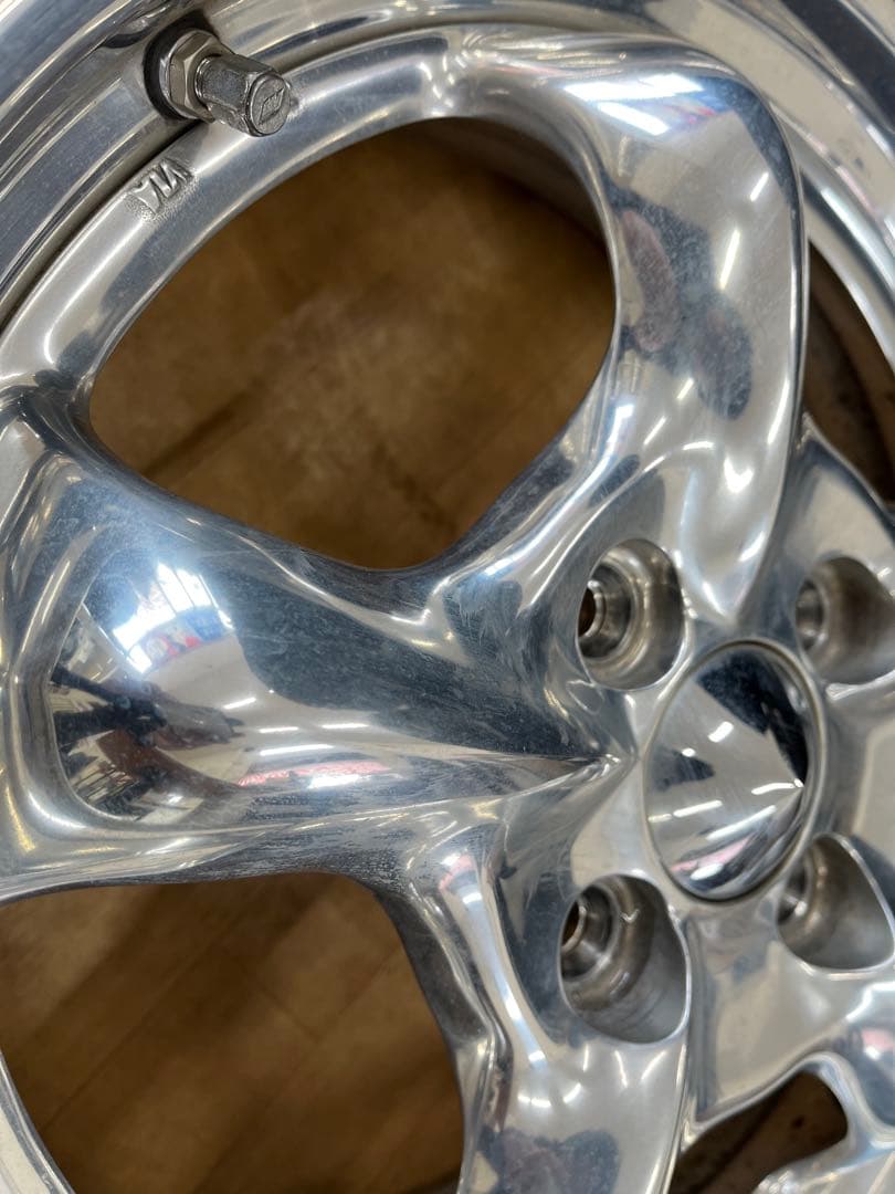 【現品限り】ワーク グッカーズ 中古アルミホイール 15インチ4本セット軽自動車
