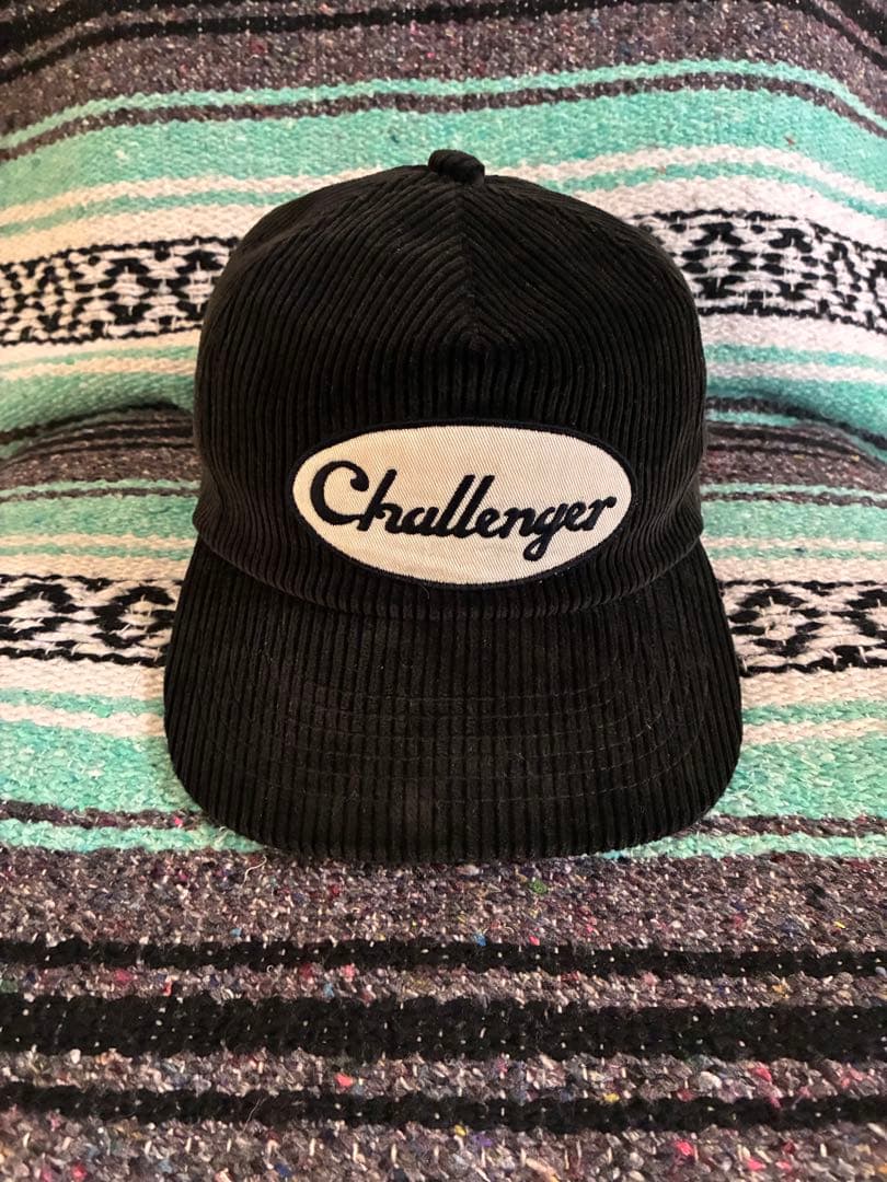 帽子 CHALLENGER / CORDUROY CAP -Black-