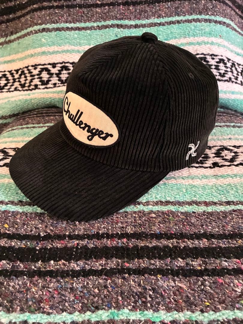 帽子 CHALLENGER / CORDUROY CAP -Black-