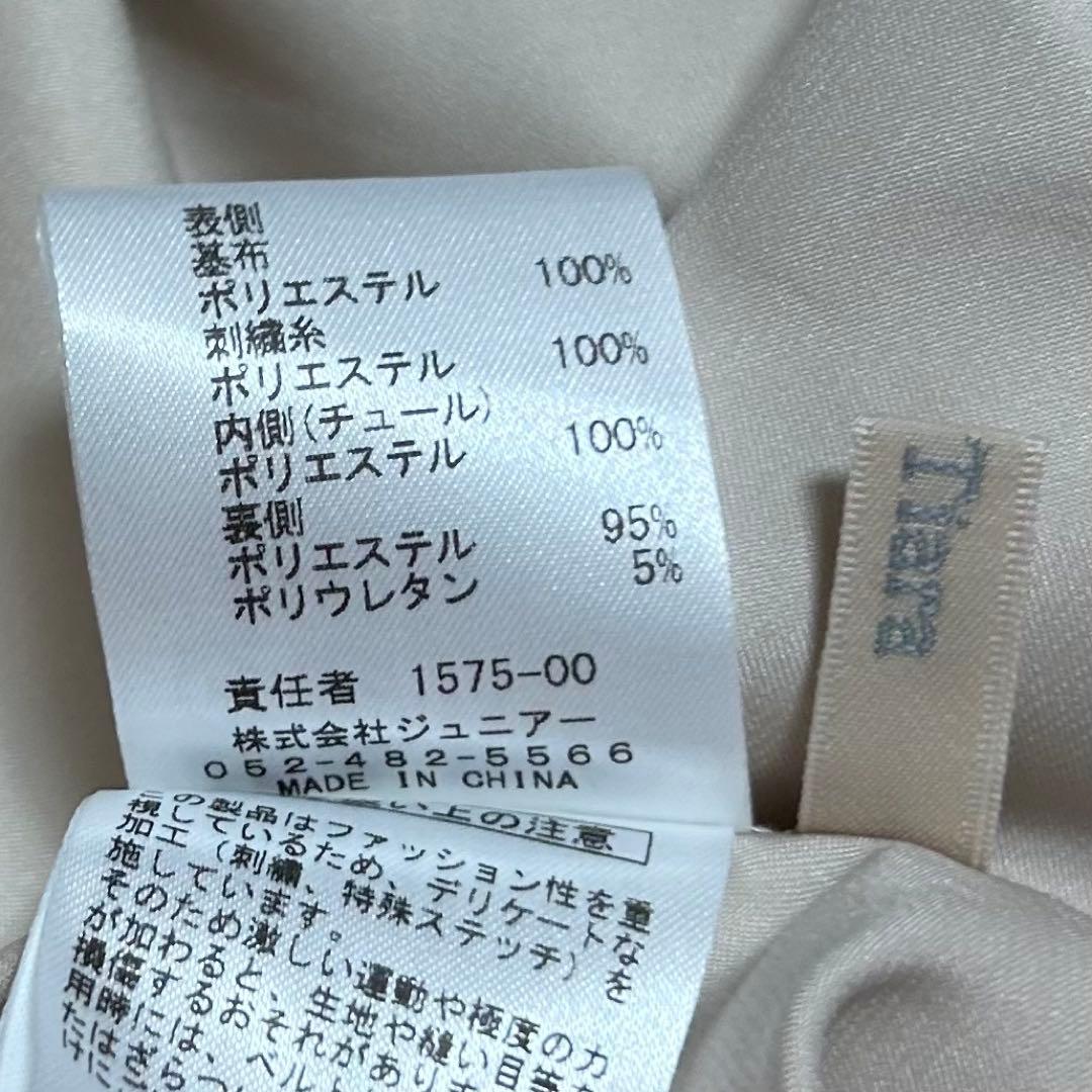 Rose Tiaraローズティアラ 大きいサイズ ローズチュール刺繍スカート